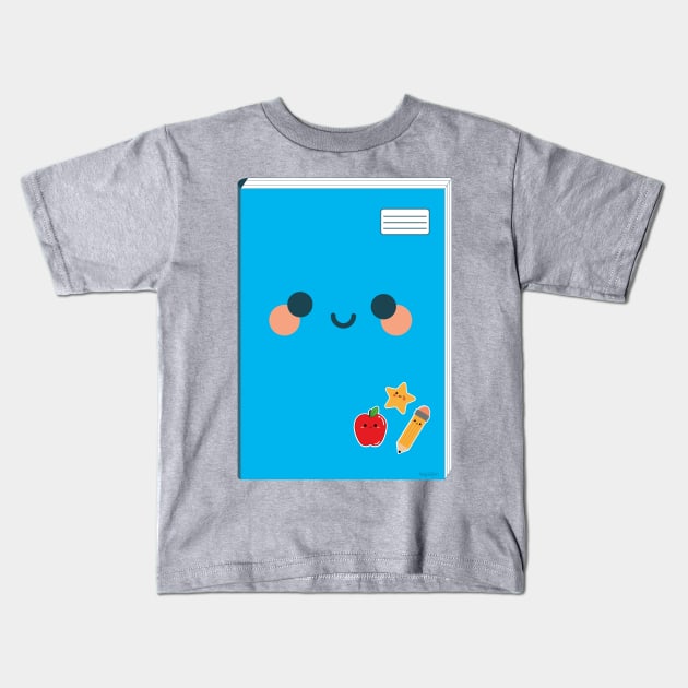 The cute notebook Kids T-Shirt by AndySaljim